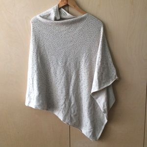 La fiorentina beige cape one size small/medium